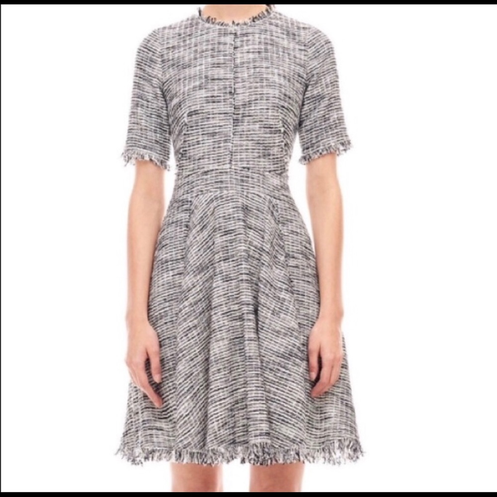 COPY - Rebecca Taylor Boucle Tweed dress